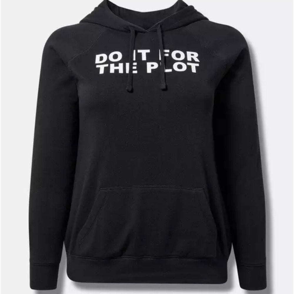 Torrid For The Plot Classic Fit Cozy Fleece Hoodie size 4